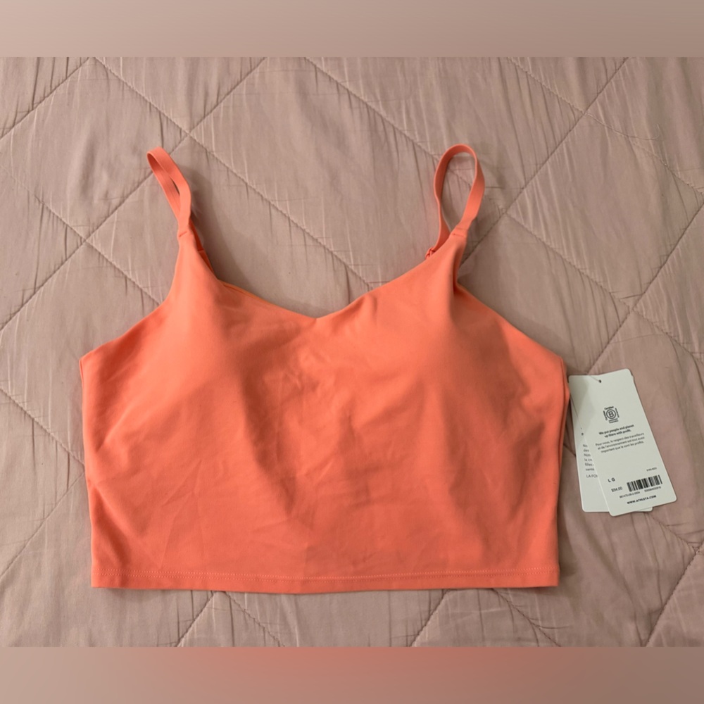 Coral Athleta Top